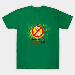 world no tobacco day T-Shirt